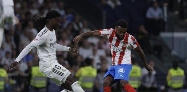 世体：卡马文加对阵赫罗纳表现糟糕，踢拜仁他很难得到机会